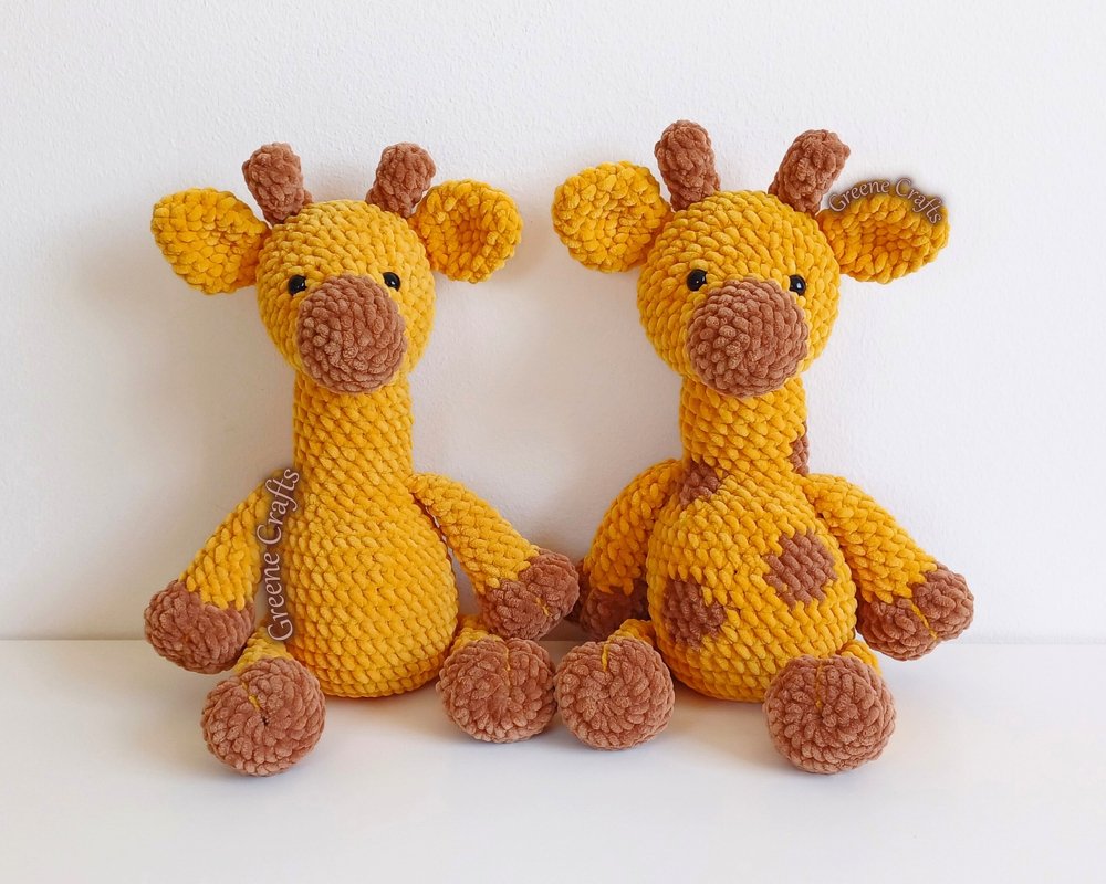 Crochet Giraffe Plushie - Toy Crochet Pattern - Image 5