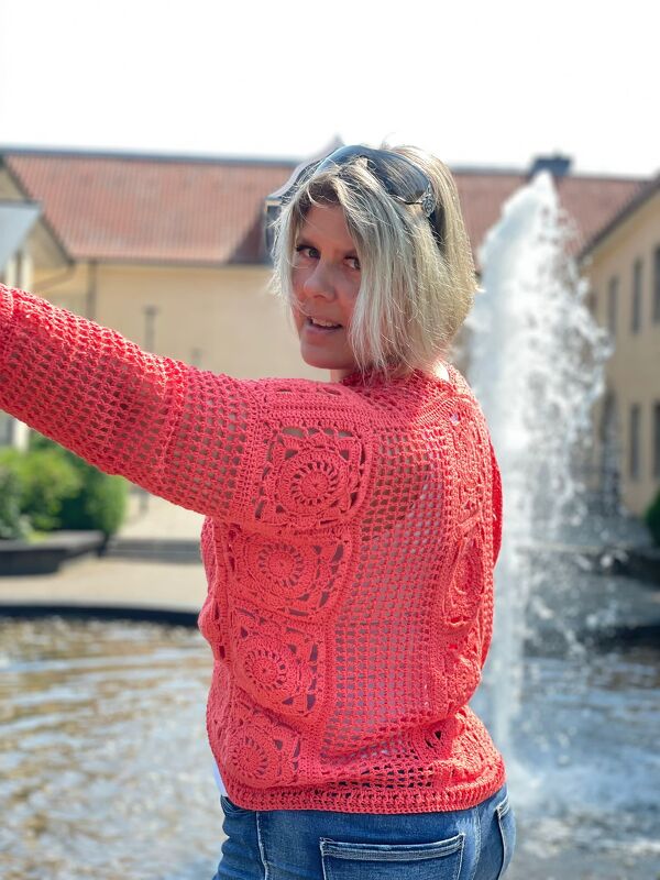 Häkelanleitung Jacke/Weste/Pullover/Shirt Natsumi