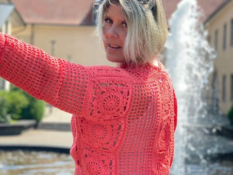 Häkelanleitung Jacke/Weste/Pullover/Shirt Natsumi