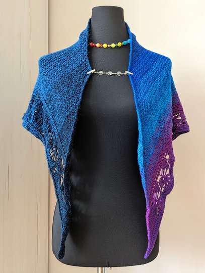 Häkelmuster: Dreieckstuch