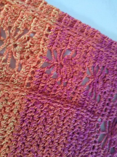 Häkelmuster: Dreieckstuch