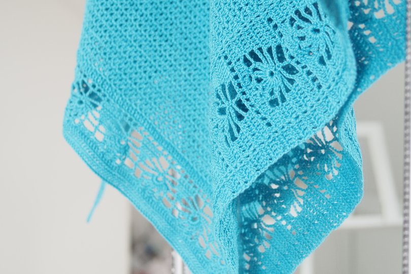 Häkelmuster: Dreieckstuch