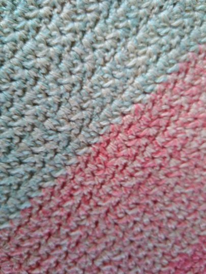 Häkelmuster: Dreieckstuch