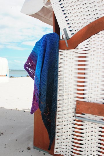 Häkelmuster: Dreieckstuch