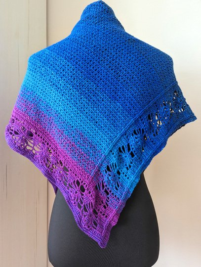 Häkelmuster: Dreieckstuch