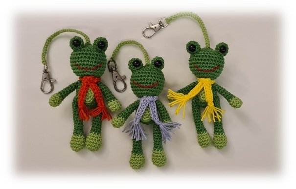 Schlüsselanhänger Frosch