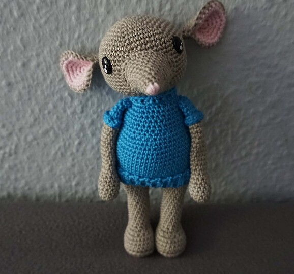 Häkelanleitung Amigurumi Maus Mauzi!