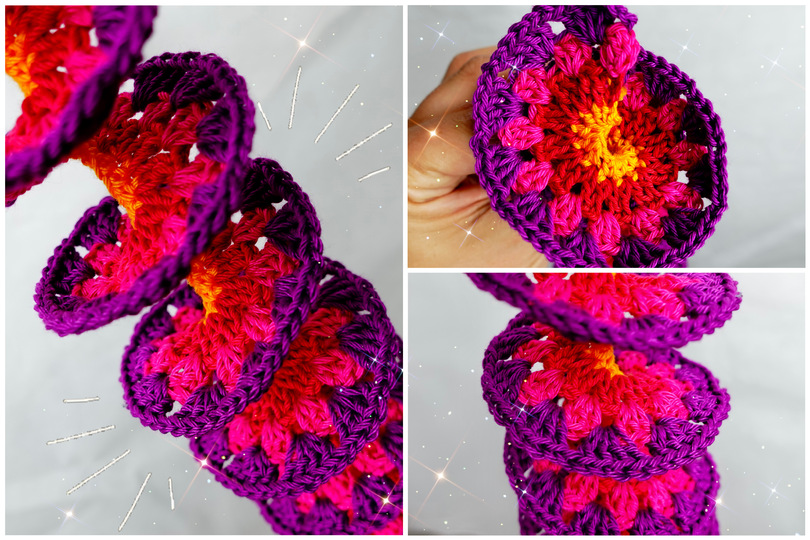 4 dekorative Windspiele - Häkelanleitung