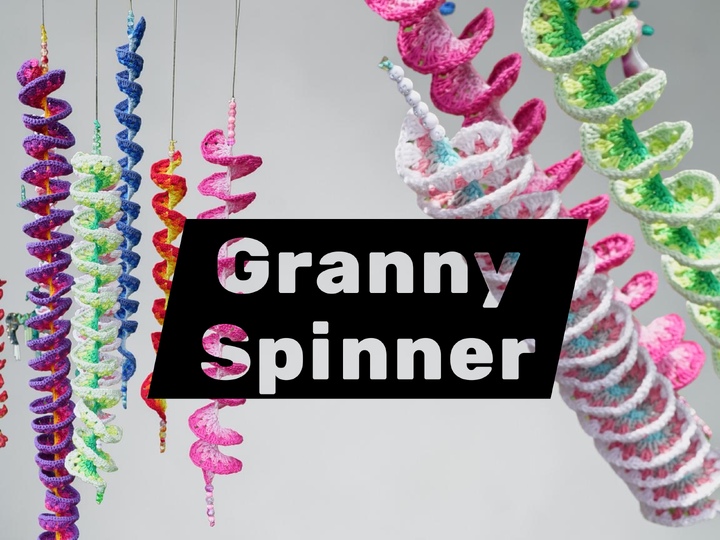 6 dekorative Windspinner - Häkelanleitung