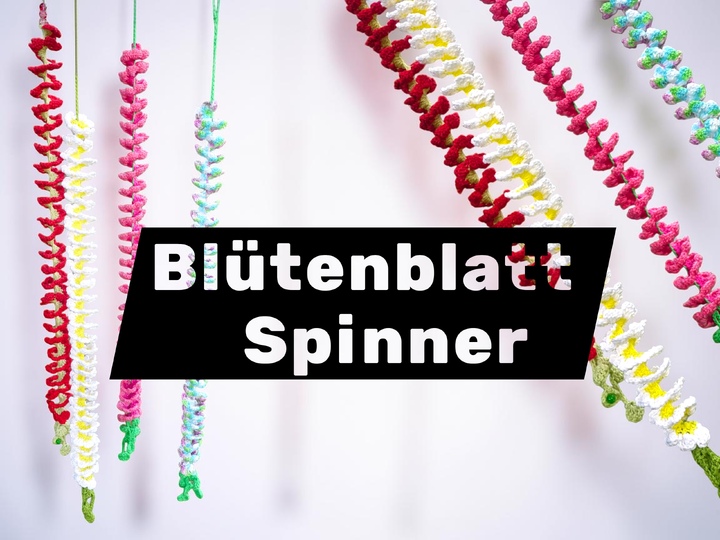 6 dekorative Windspinner - Häkelanleitung