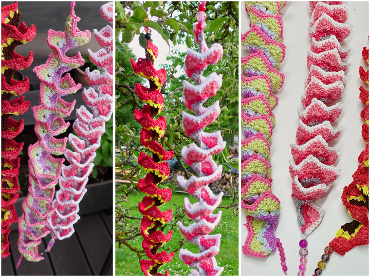 Crochet Pattern - Set of 6 Wind Spinners