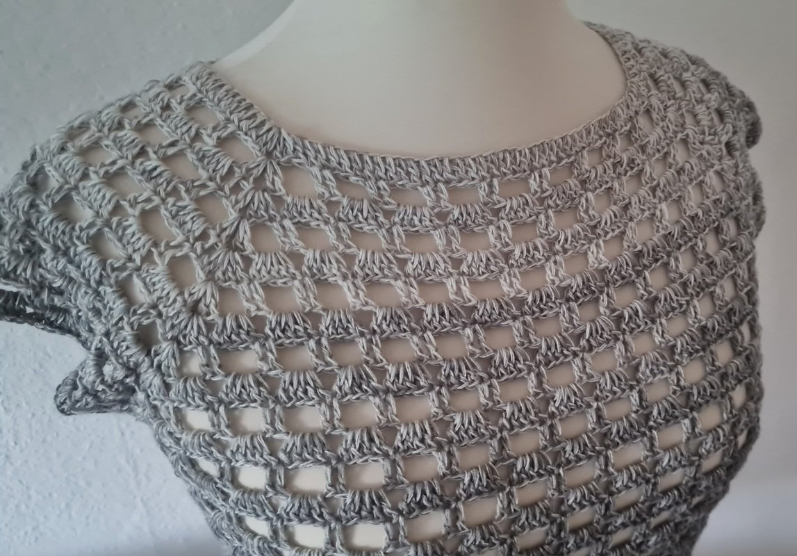 Netzshirt "Summerlove" Häkelanleitung RVO jede Größe - Bild 3