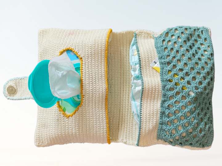 Praktische Windeltasche im angesagten Boho Look