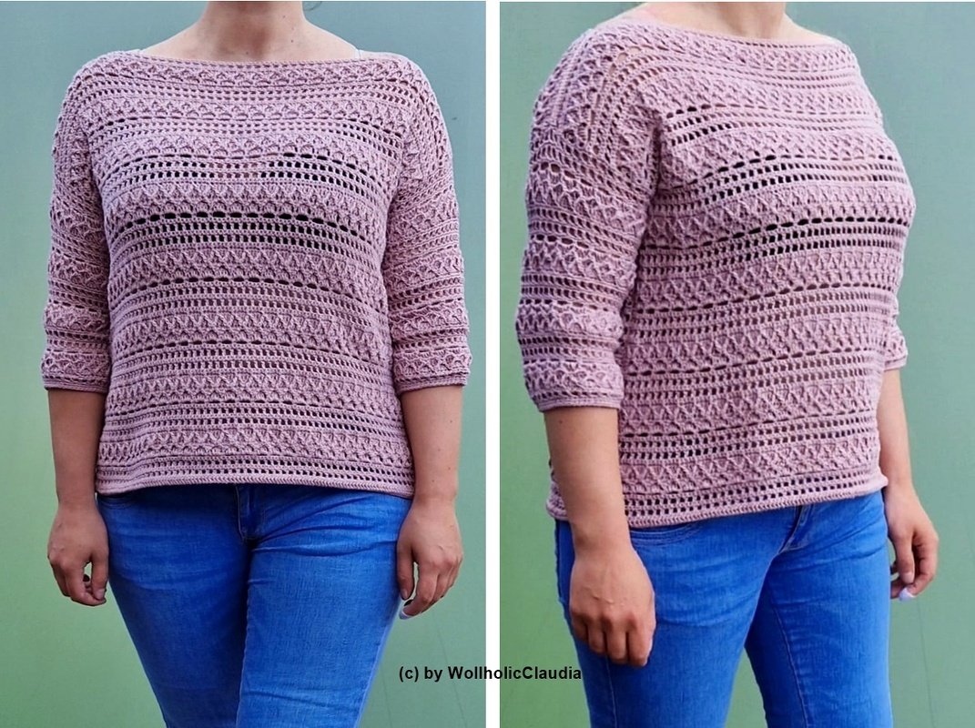 Häkelanleitung Pulli "Summerspring"