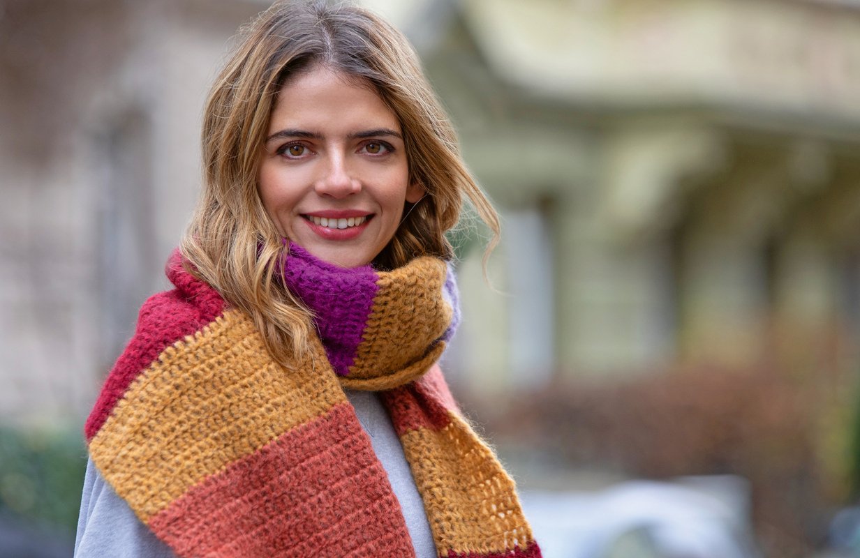 Federleichte, Kunterbunte Stola Häkelanleitung // PDF-Anleitung - Bild 4