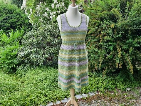 Gehäkeltes Kleid oder Tunika "Silene"