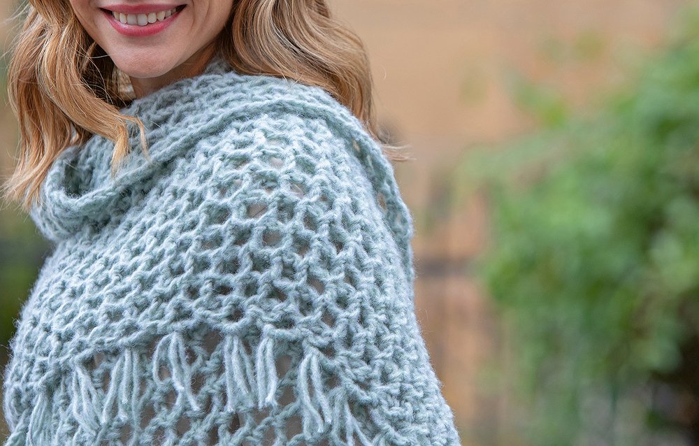 Luftiges Dreieckstuch mit frischen Farben Häkelanleitung // PDF-Anleitung - Bild 4