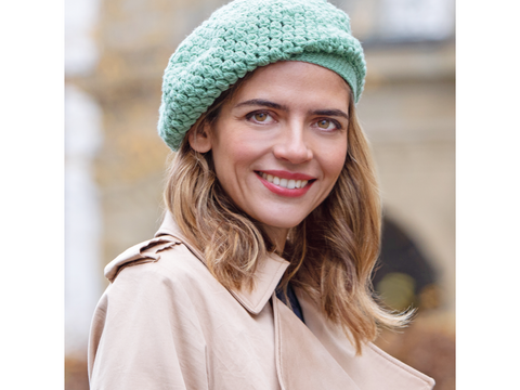Süße Baskenmütze "Inès" Häkelanleitung // PDF-Anleitung