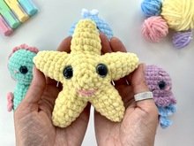 Crochet pattern seahorse sea animal - Amigurumi ocean pattern