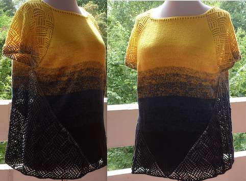 Sunny Breeze - Sommerpulli aus einem Farbverlaufsbobbel