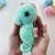 Crochet pattern seahorse sea animal - Amigurumi ocean pattern plush toy
