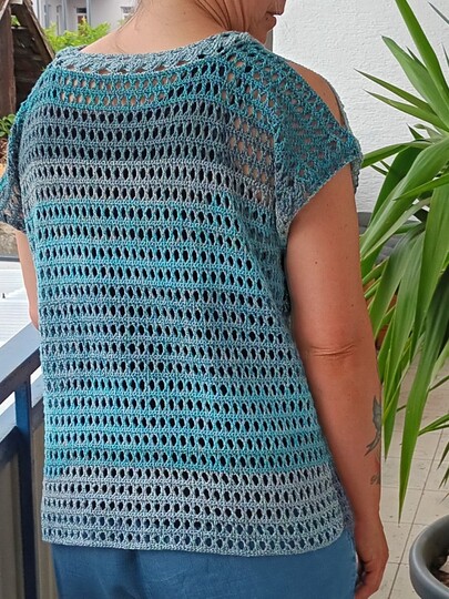 Häkelanleitung - Jäckchen und Cold-Shoulder-Top "Charmin"