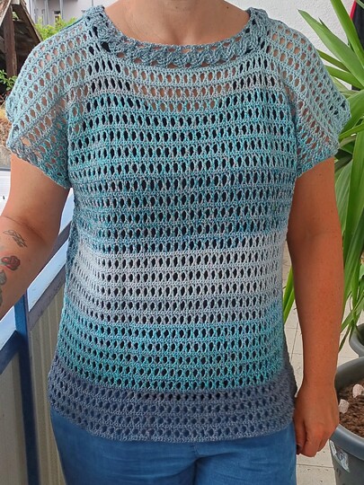 Häkelanleitung - Jäckchen und Cold-Shoulder-Top "Charmin"