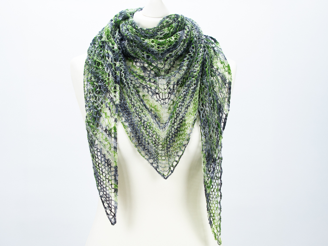 Knitting: Lace Shawl Birkenlicht