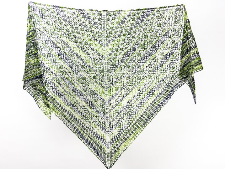 Knitting: Lace Shawl Birkenlicht