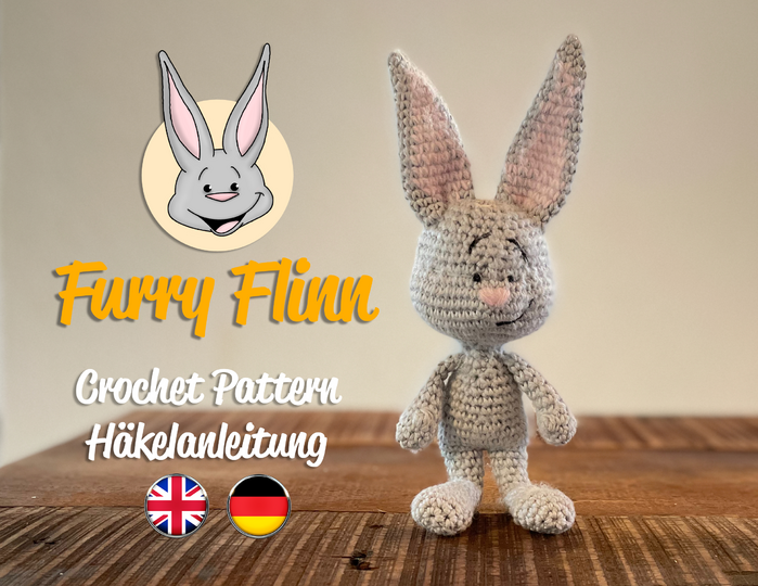 Furry Flinn Original Häkelanleitung