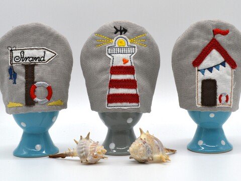 Stickdatei Eierwärmer ITH maritim