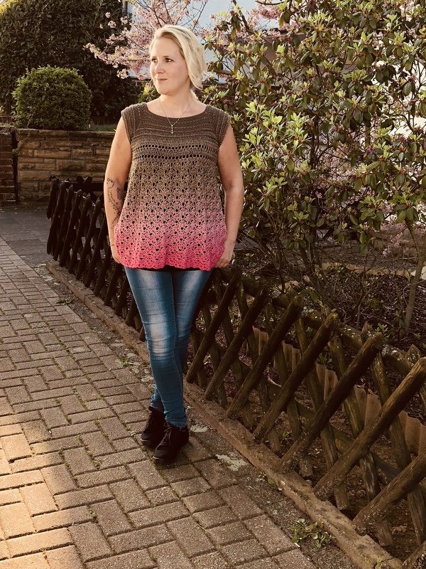 Häkelanleitung Tunika My Butterfly - Bild 3