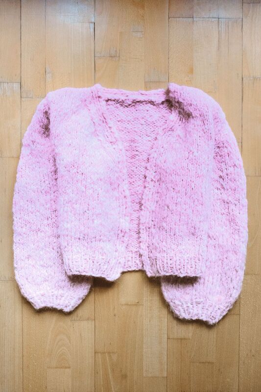 Kurzer Cardigan "Bella Figura" Strickanleitung // PDF-Anleitung