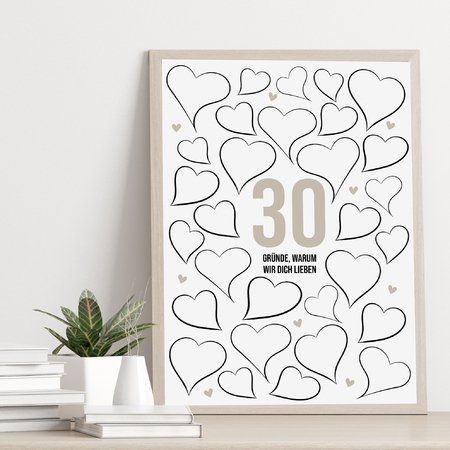 30. Geburtstag Geldgeschenk Holz, Geschenk Zum 30.Geburtstag