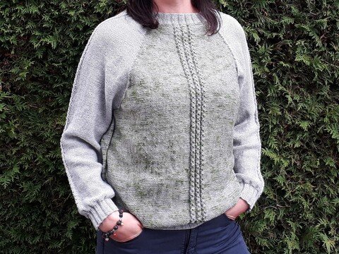 Strickanleitung Pullover "Irland"