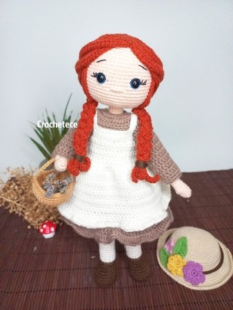 4 patterns in 1 Crochet doll pattern amigurumi doll patterns PDF English