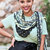Schmales Tuch im Gitter-Look