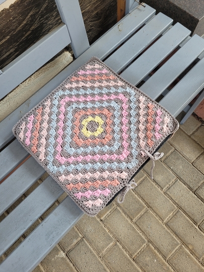 Sitzkissen zum Quadrat