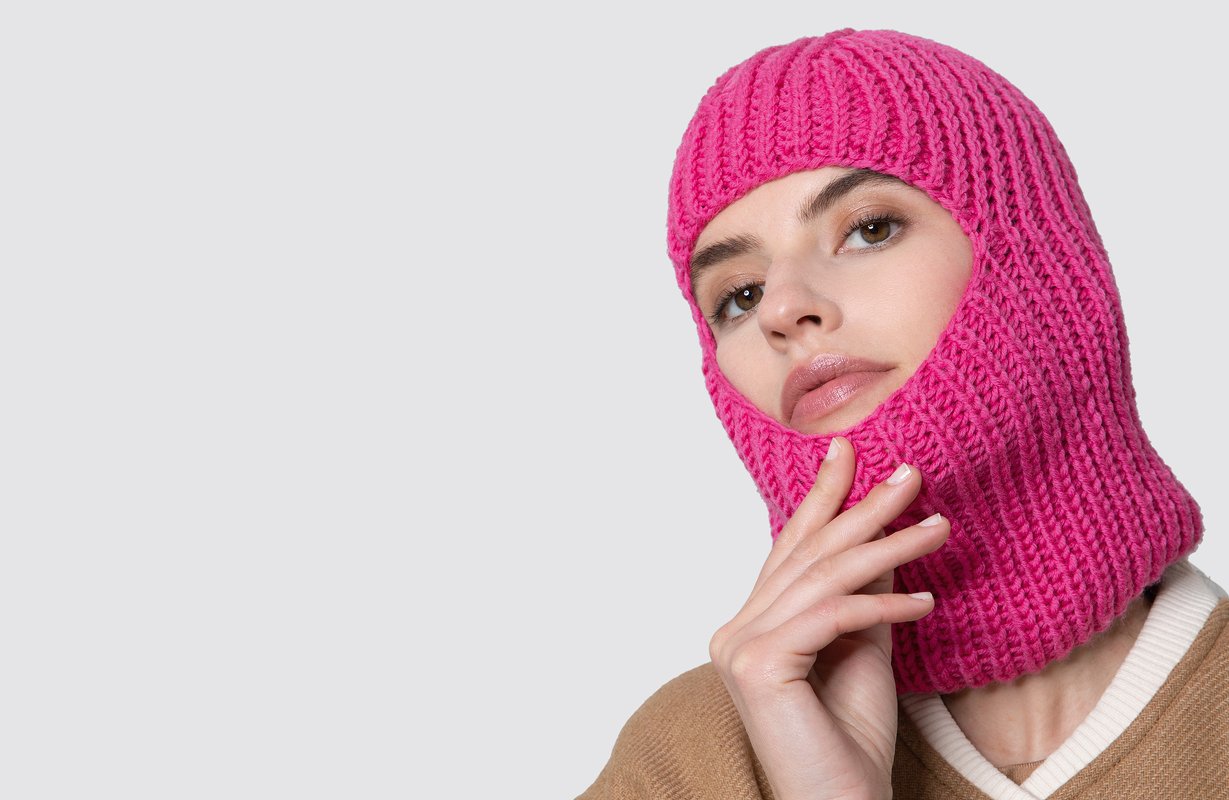 Kindermütze Balaclava / Kapuzenmütze "Mini-Me Ribs" Strickanleitung // PDF - Bild 4
