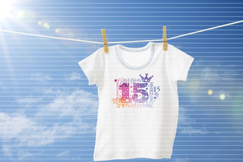 Zahl Fünfzehn Plotterdatei SVG DXF