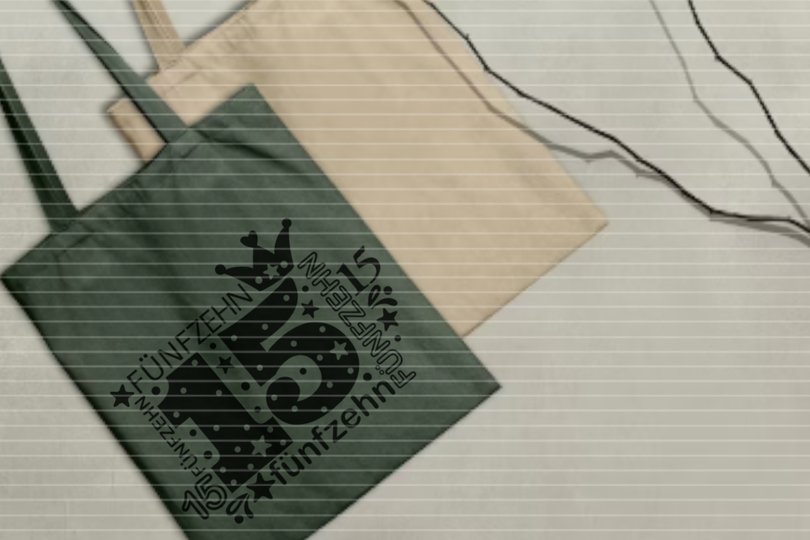 Zahl Fünfzehn Plotterdatei SVG DXF