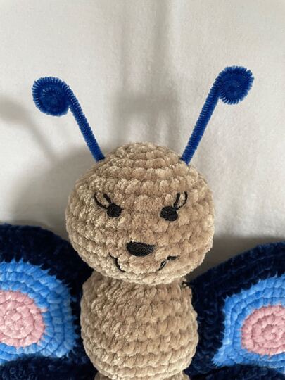 Häkelanleitung Babsi Butterfly - DIY Schmetterling häkeln