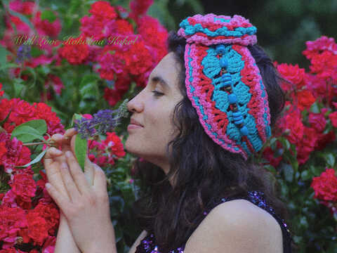 Häkel Anleitung Kopfband Ich Bin Im Garten