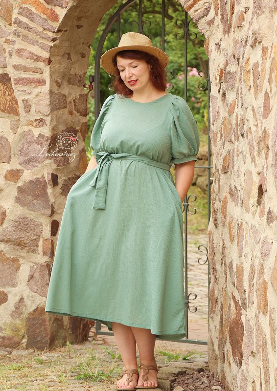 Renate - Damenkleid mit Puffärmel - Bild 15