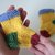 Babysocken 4 farbig stricken