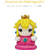Amigurumi-Figur Prinzessin aus einem Videospiel Häkelanleitung // PDF