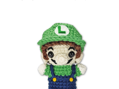 Amigurumi "Klempnerbruder" aus einem Videospiel Häkelanleitung // PDF