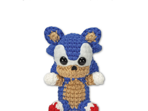 Amigurumi-Figur "Überschalligel" aus einem Videospiel Häkelanleitung // PDF