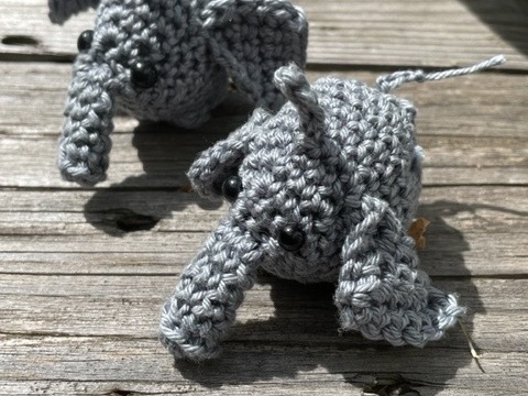 Häkelanleitung Elefant „Kugelfant“