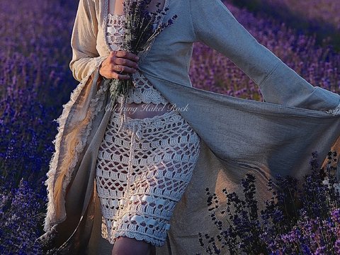 Häkel Anleitung Rock Midsommer